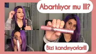 HIGH SKY MASCARA | ABARTILIYOR MU ? | BUSRAHSO | MAYBELİNE