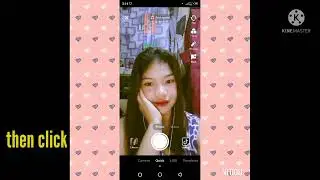 How to take selfie on tiktok/Tutorial step by step