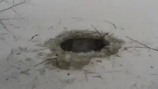 что будет если запустить ракету под лёд / rocket under the ice, under the ice explosion