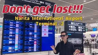 I'll show you everything !!!! 〈Narita Airport Terminal-2〉