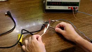 Forbidden ceramic soldering iron experiment: testing the heater and thermocouple with a military-...