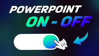 ✨️ Create ON-OFF Button in PowerPoint - Mouse Click Function ⚡