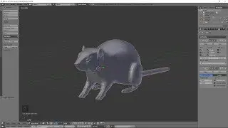 Blender 3D Modeling Tutorial | D&D Rat Mini Pt.1