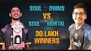 Soul々Owais VS Soul々Mortal | Who is the Best | 5 finger claw | Pubg Mobile India Series Winner