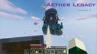 Fighting a Giant Whale in Minecraft