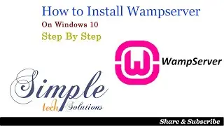 How to install Wamp server on windows 10 Step by Step: Wamp server Installation