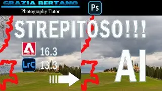 Novità di Camera RAW e Lightroom Classic! RIMUOVI  con AI!