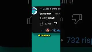 i COMMENTI con più LIKE su YouTube