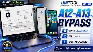 UniTool (Windows) | Hello Bypass NO change Serial A12 A13 iOS 18.7.3-26.6+ iPhone, iPad No signal