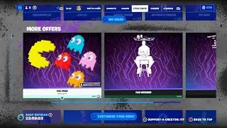 Fortnite Item Shop PAC-MAN BUNDLE IS BACK