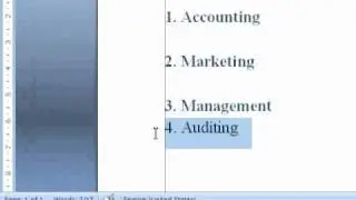 Nut khorn : how to create the table of content in Ms. 2007