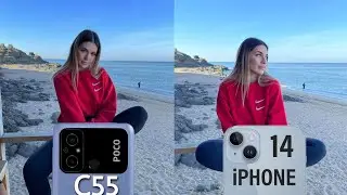 Poco C55 5G Vs iPhone 14 Camera Test Comparison