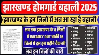 Jharkhand Home Guard Vacancy 2025 || Jharkhand Home Guard Vacancy Update ||