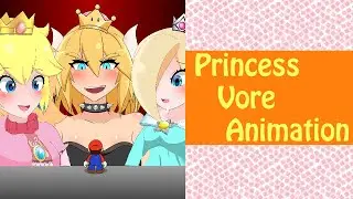 【vore】Princess vore Animation【丸呑み】