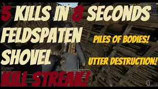 Verdun Kill Streak | 5 Kills In 8 Seconds With Feldspaten Shovel!