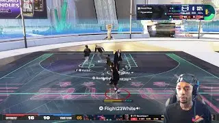 FlightReacts 1st TIME PLAYING NBA 2K24 Park & This Happened!
