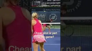 Ostapenko drills opponent in the face, barely apologizes