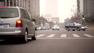 0187 cityintersection  Stock footage