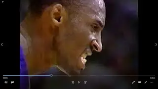 Lakers at halftime (Infamous KOBE FACE)