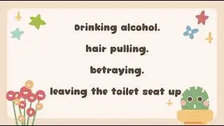 Bad habits vocabulary| Annoying habits | action verbs| English practice| speaking practice|