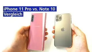 Apple iPhone 11 Pro vs. Samsung Galaxy Note 10 im Vergleich (deutsch)