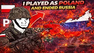 POLAND vs RUSSIA! Hearts of Iron 4: Across The Dnieper Mod: Poland Campaign Gameplay