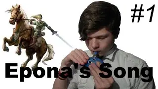 Air Plays Ocarina [Episode 1]: Epona's Song (Lon Lon Ranch)