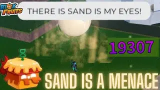 Sand Is A Menace In Blox Fruits PvP