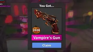MM2 Vampire Gun Godly Unboxing!