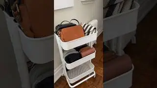 the best way to organize your purses & bags ?! 🙌 