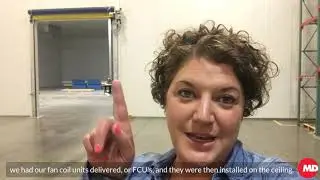 MD Logistics Cooler Expansion - Cooler Doors & Fan Installation