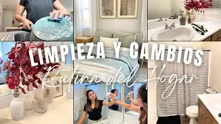 Rutina REAL de Ama de Casa✨🤎Limpia y decora conmigo
