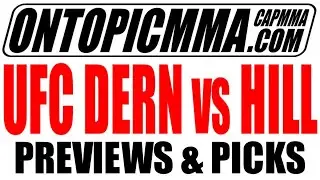 UFC Fight Night Dern vs Hill