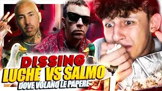 SALMO - DOVE VOLANO LE PAPERE | DISSING LUCHÈ (REACTION)🍿