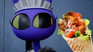jax eats a huge kebab