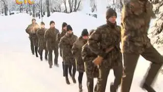 СТС-Курск. Городские истории. Передача знамени на посту №1. 29 января 2016