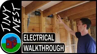 Tiny House Electrical Rough-In Walkthrough (Ep.44)