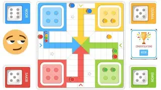 Ludo game in 4 players | Ludo  gameplay | Ludo  game 2 players | Playing Ludo game🔥 Ludu Game N 🎮