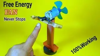 Self Running Free Energy Fan Device/How to make dual spring Free energy fan/k maker