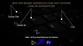 Easy Keyboard Shortcut For Premiere pro for beginner users | Edius Shortcut For Premiere Pro 2023
