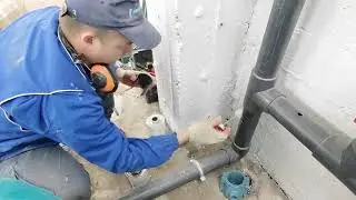 Как заклеить трещину в трубе ПВХ