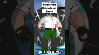 Peter Griffin  w/ Celebrate Me Emote (WEIRD)  #fortnite #foryou #trending #shorts #chapter5