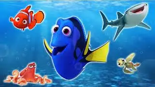 Finding Dory Finger Family Song / Children's Nursery Rhyme