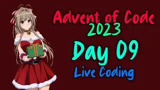 Advent of Code 🔸 Tag 09: Mirage Maintenance 🔸 Live Coding