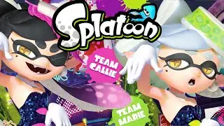Splatoon Wii U Gameplay Final Splatfest! Callie VS Marie LIVE Stream Worldwide Online Walkthrough HD