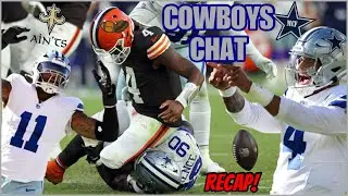 COWBOYS CHAT ✭ WEEK 1 RECAP! 🔥 Ferguson KNEE Injury UPDATE; Dak's NEW Contract DETAILS; Saints NEXT!
