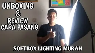 Unboxing & Review Softbox Lighting Murah Untuk Pemula