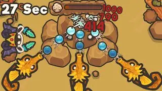 Taming.io 3 Seahorse = Rock Golem Dead In 27 Sec!