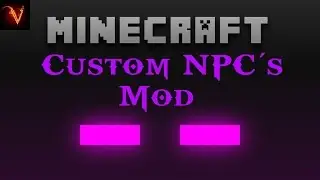 Minecraft | REVIEW DEL MOD CUSTOM NPC´S!!! | MC 1.8, 1.7.x, 1.6.4
