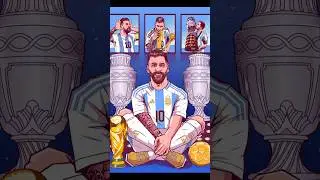 MESSI Journey From Failure To Hero & Legend 😍 Winning Back To Back International Trophy 🤍💪 #shorts